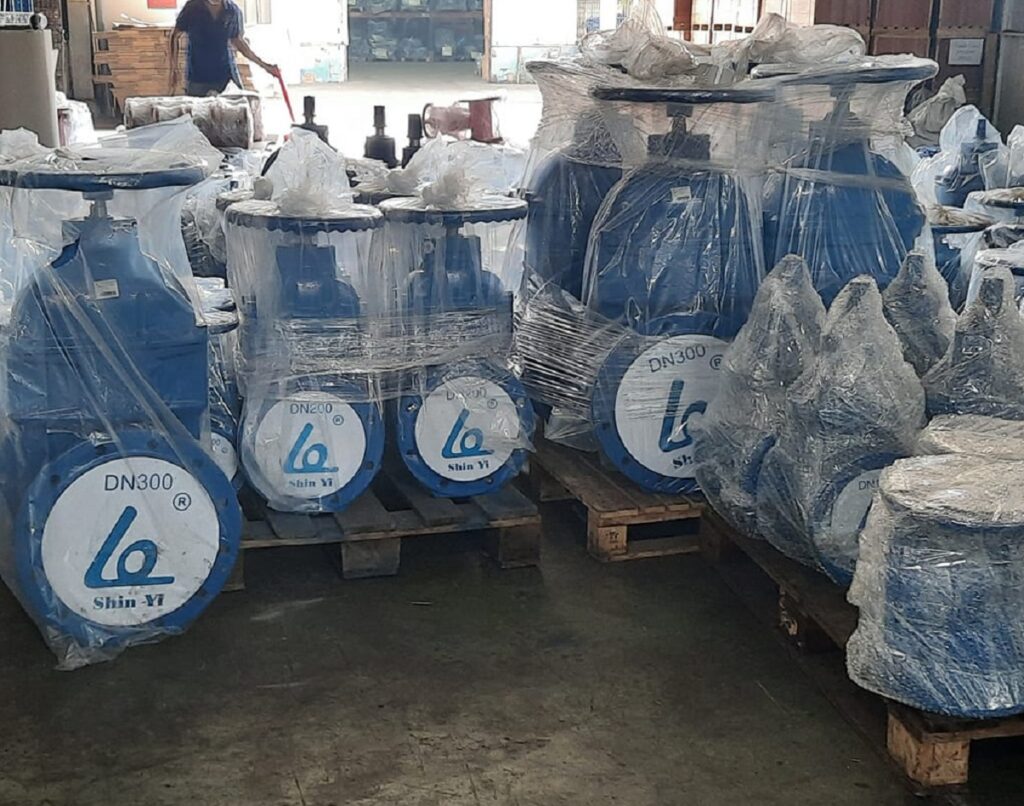 Van cổng ty chìm tay quay Shinyi GVHX