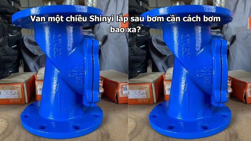 Van một chiều Shinyi lắp sau bơm cần cách bơm bao xa?Van một chiều Shinyi lắp sau bơm cần cách bơm bao xa?