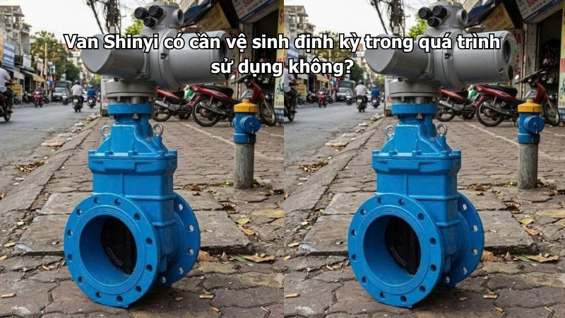 Van Shinyi có cần vệ sinh định kỳ trong quá trình sử dụng không?