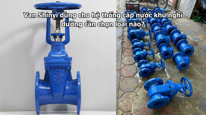 Van Shinyi dùng cho hệ thống cấp nước khu nghỉ dưỡng cần chọn loại nào?
